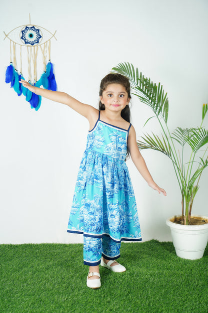 Printed Kurti With Pant