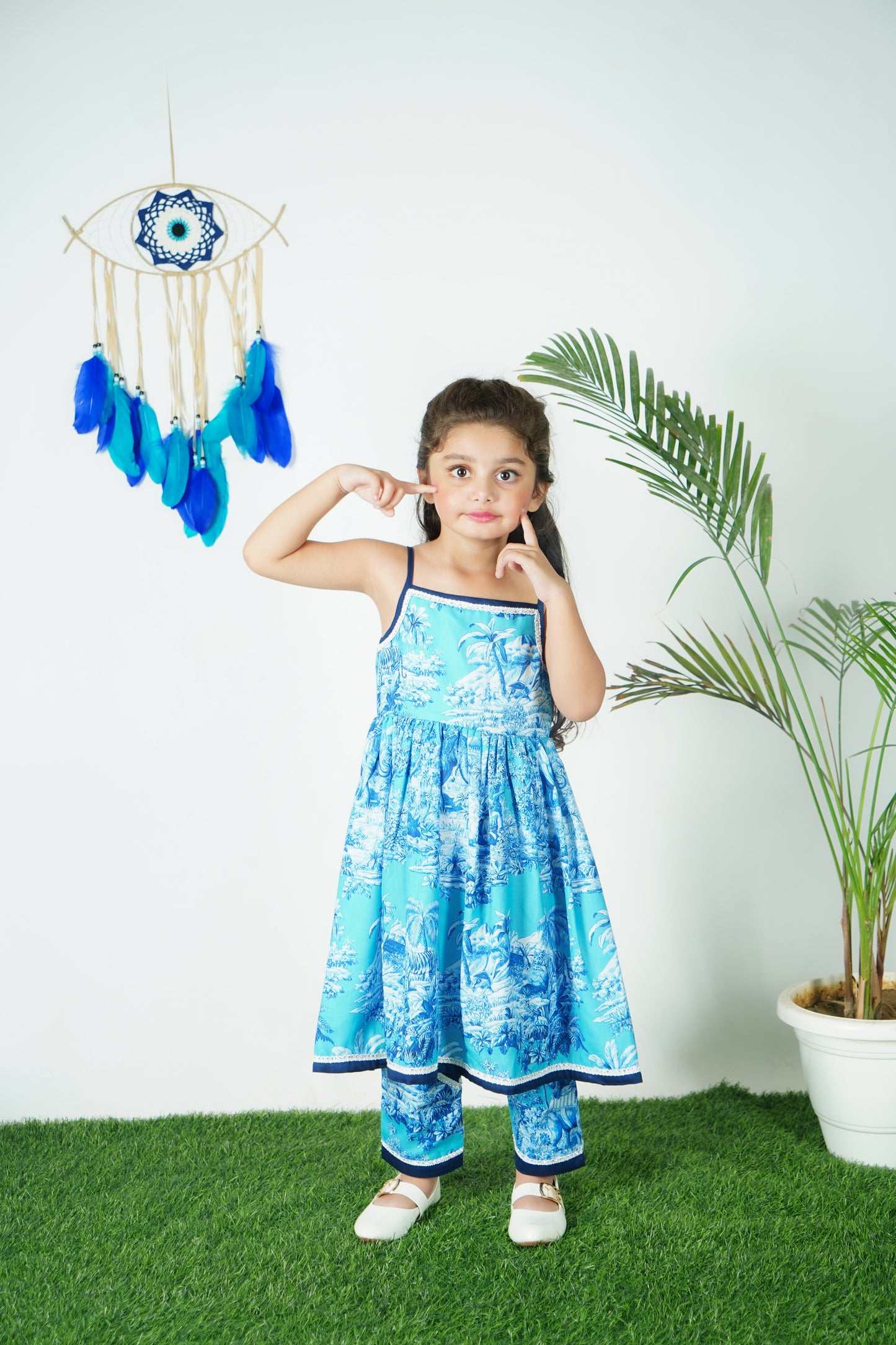 Printed Kurti With Pant