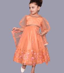 Peach Anarkali