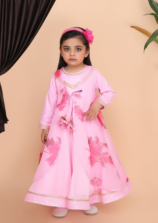 Pink Anarkali