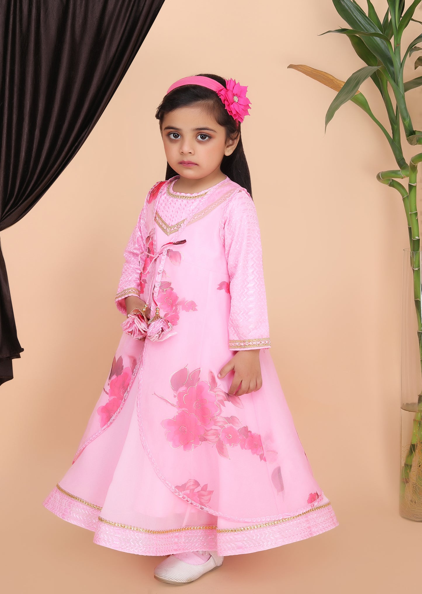 Pink Anarkali