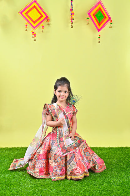 Multicolor Lehnga Choli