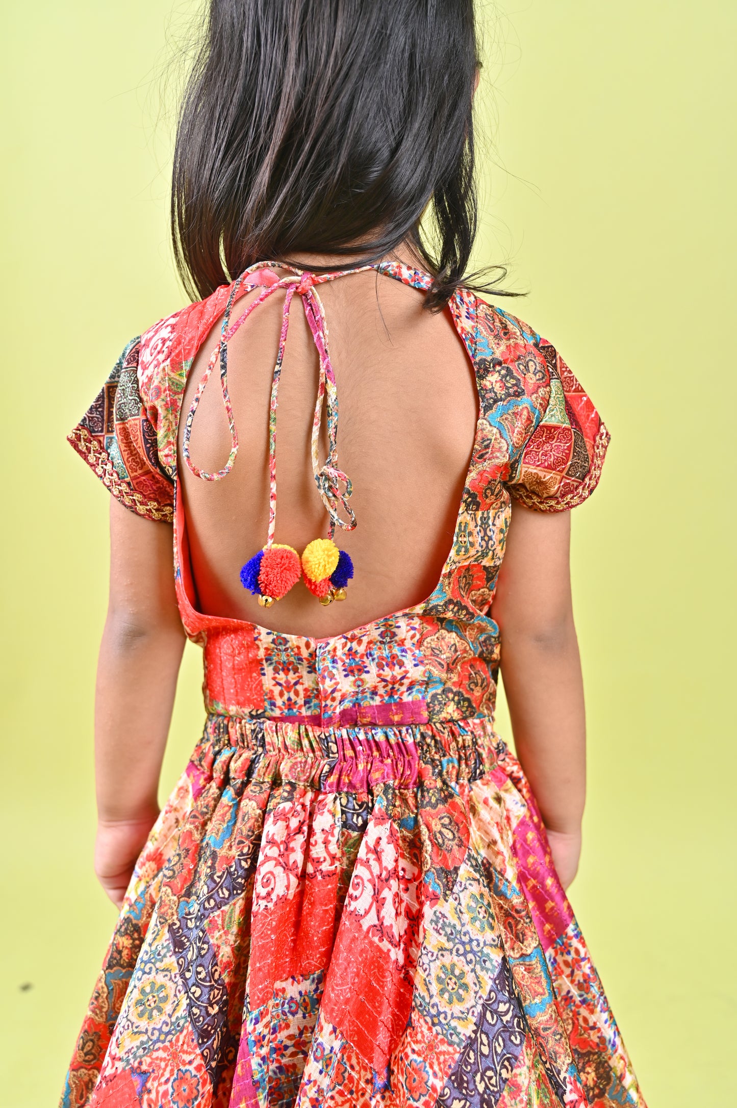 Multicolor Lehnga Choli